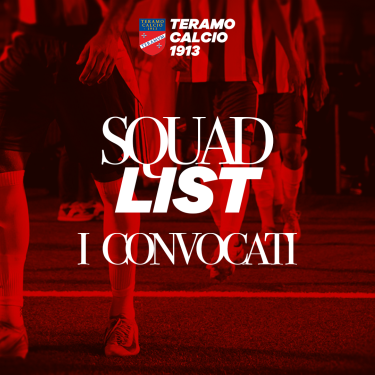 I 21 convocati biancorossi